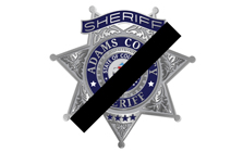 Sheriff's Badge - Fallen Officer
